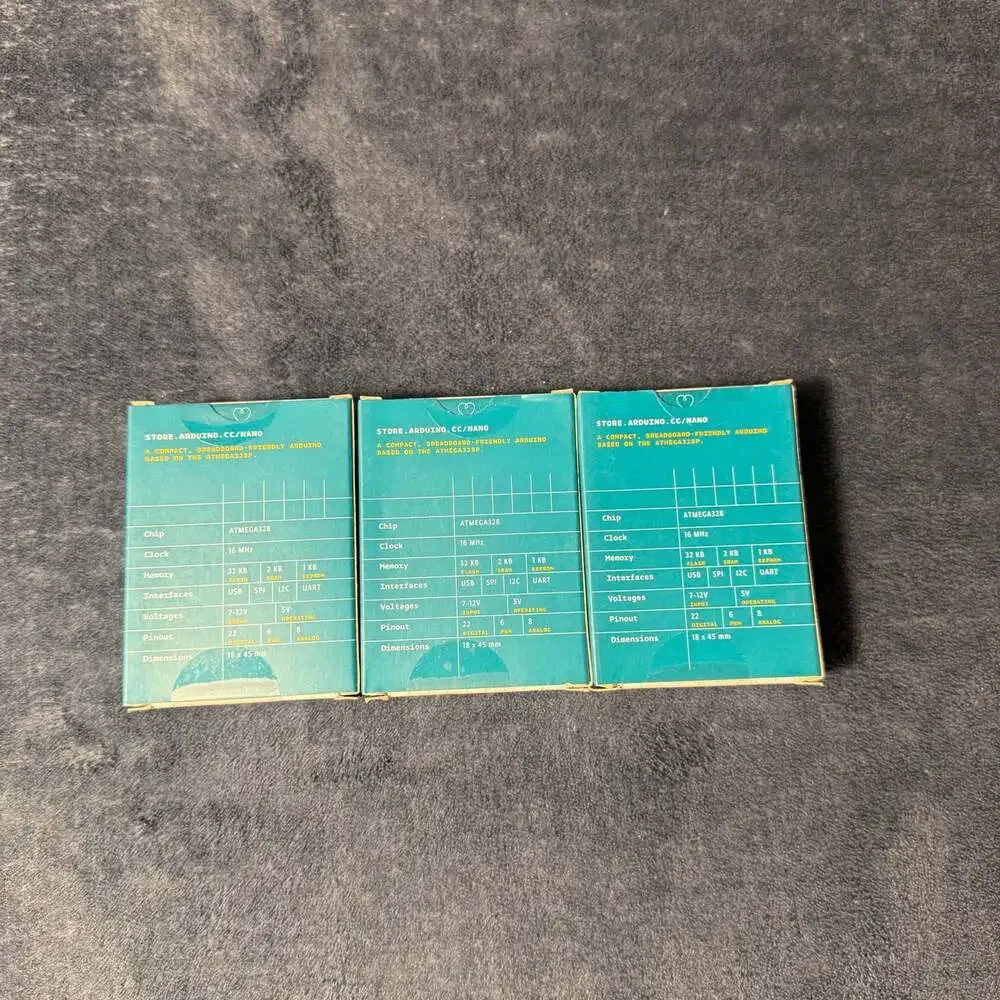 Arduino Nano ATmega328P Microcontroller Development Board (3-Pack)